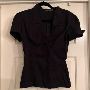 Pinup Girl Clothing top Black sz S